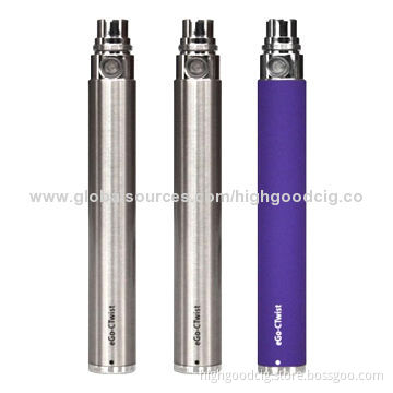 China manufacturer cheap eGo twist battery with different battery capacity, various colors available